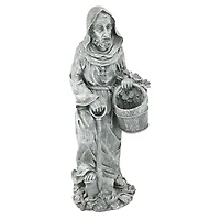 Design Toscano® 24.5" Large St. Fiacre, the Gardener's Patron Saint Statue
