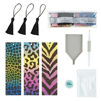 Animal Print Diamond Art Bookmark Kit by Make Market®