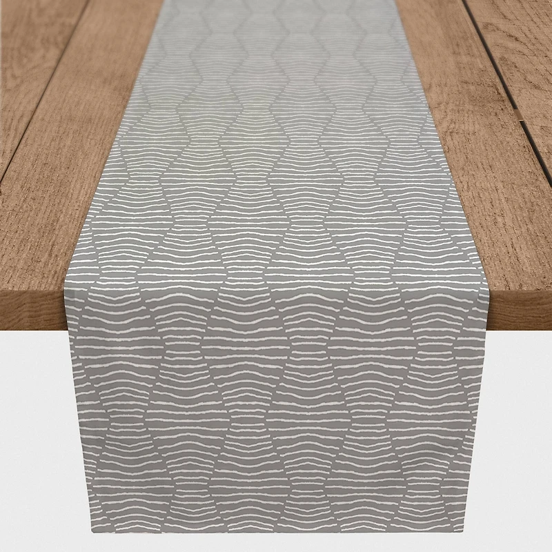 Hex Stripe Indoor/Outdoor Table Runner