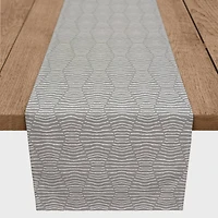 Hex Stripe Indoor/Outdoor Table Runner
