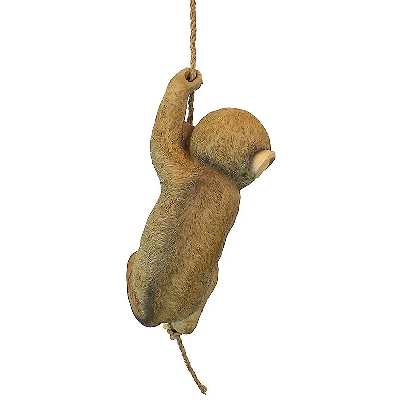 Design Toscano 16" Hanging Baby Monkey Outdoor Statue