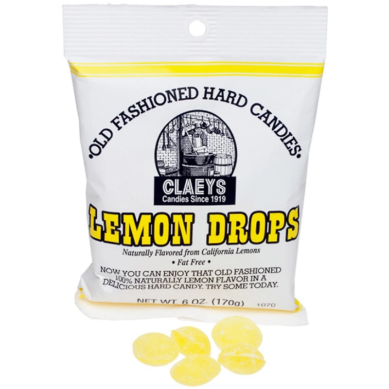 Claeys Old Fashioned Hard Candies, Lemon Drops