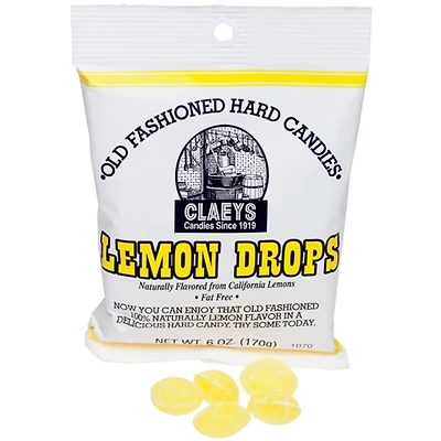 Claeys Old Fashioned Hard Candies, Lemon Drops