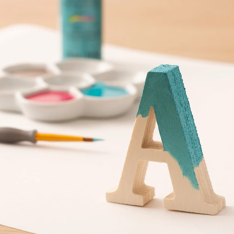 3" Chunky Wood Letter by Make Market