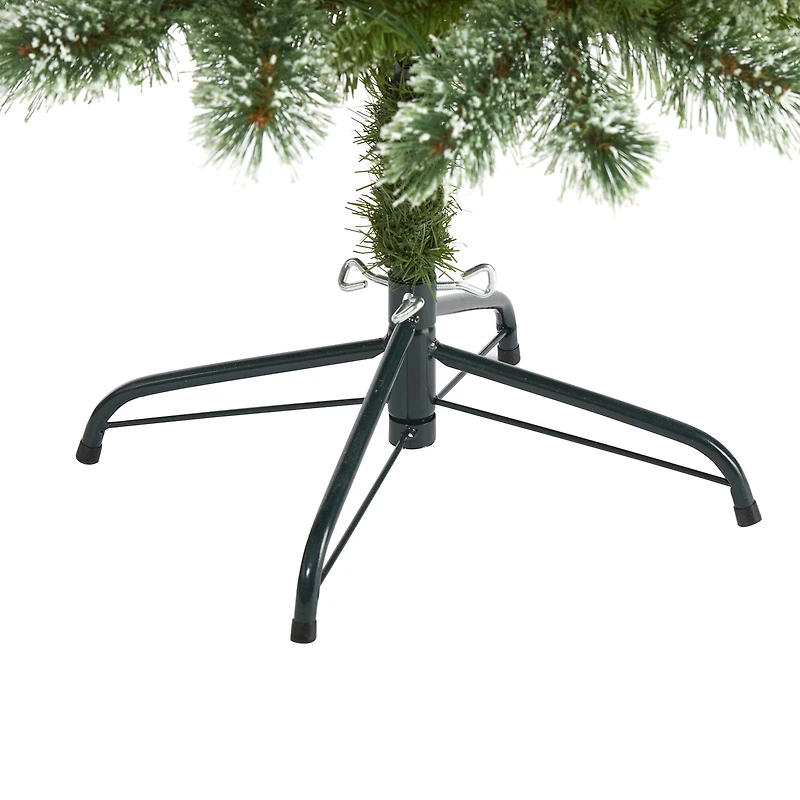 5ft. Unlit Wisconsin Slim Snow Tip Pine Artificial Christmas Tree