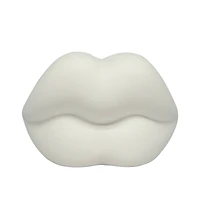 7" DIY Ceramic Lips Figurine by Make Market®