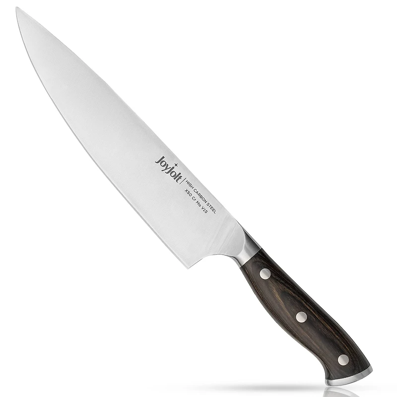 JoyJolt® 8" High Carbon Steel Chef Knife