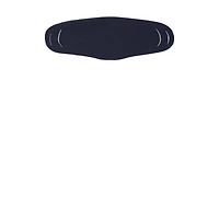 Port & Company® Navy 50/50 Cotton/Poly Face Covering, 240ct.