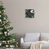 Stupell Industries Magic Of Christmas Botanical Dove Wall Plaque Art