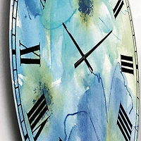 Designart 'Seashell Cosmos Ii Cabin Wall Clock