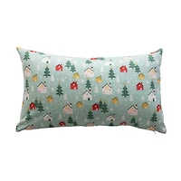 Hello Honey® 24" x 14" Holiday Cotton Lumbar Pillow