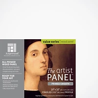 Ampersand™ The Artist Panels™ Primed Smooth Cradled 1.5" Wood Panel