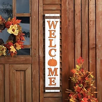 Glitzhome® 42" Fall Wooden Welcome Porch Sign