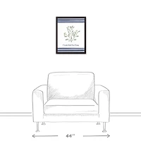 Grateful for You 17.73" x 21.73" Black Framed Canvas