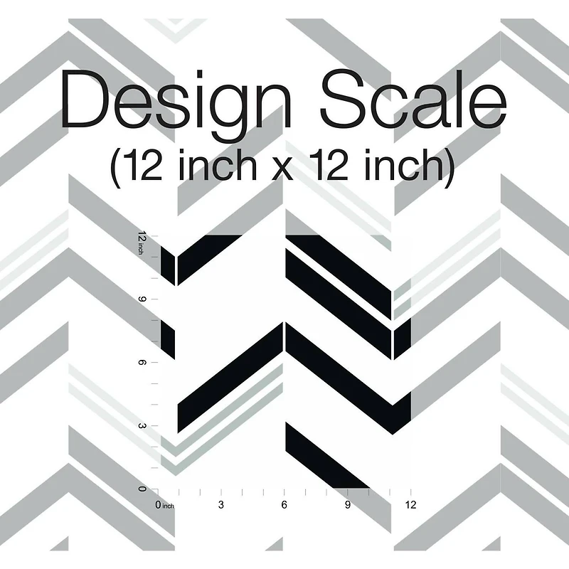 RoomMates Chevron Stripe Peel & Stick Wallpaper