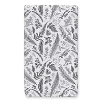 Leaves on Linen Tea Towel Set