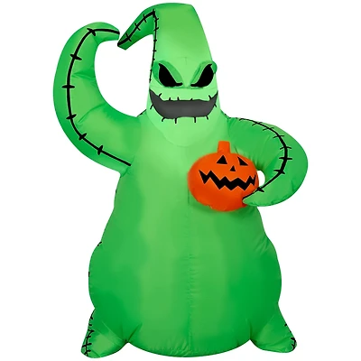 Airblown® Green Oogie Boogie with Jack-O'-Lantern Yard Décor
