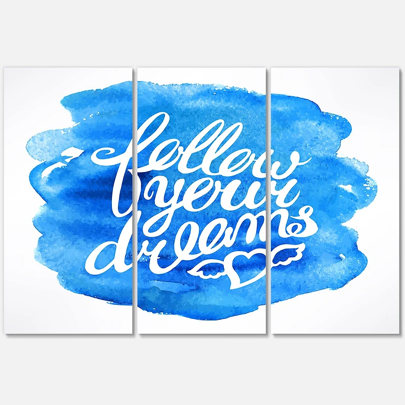 Designart - Follow Your Dreams I