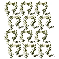 8 Pack: 6ft. Rose & Eucalyptus Garland by Ashland®