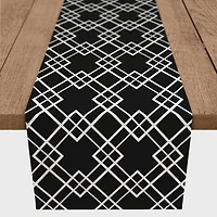 Diamond Lines Indoor/Outdoor Table Runner