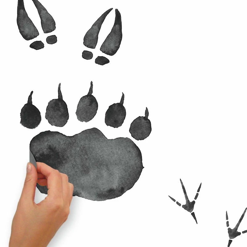 RoomMates Animal Tracks Peel & Stick Wall Decals