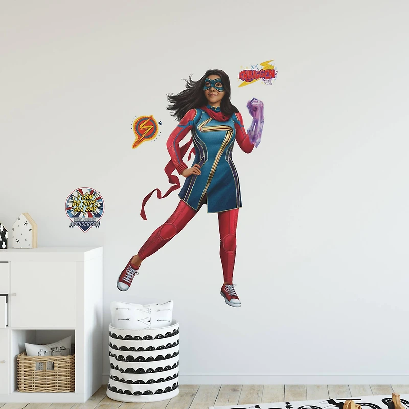 RoomMates Ms. Marvel Giant Wall Decals