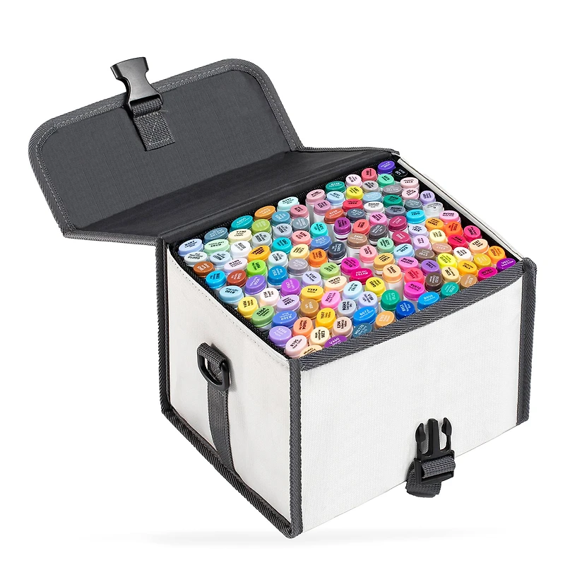 Ohuhu® Oahu 128 Color Basic Alcohol Markers