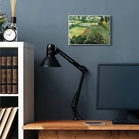 Stupell Industries Classic Van Gogh Field Painting Feld Mit Mohnblumen Wall Plaque