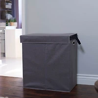 Household Essentials Collapsible Laundry Sorter with Lid