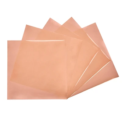 Rose Gold Foil Transfer Sheets by Recollections™, 5.5" x 5.5"
