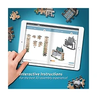 Harry Potter Collection - Hogwarts - Clock Tower 3D Puzzle: 420 Pcs