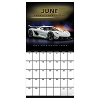 TF Publishing 2025 Dream Cars Wall Calendar