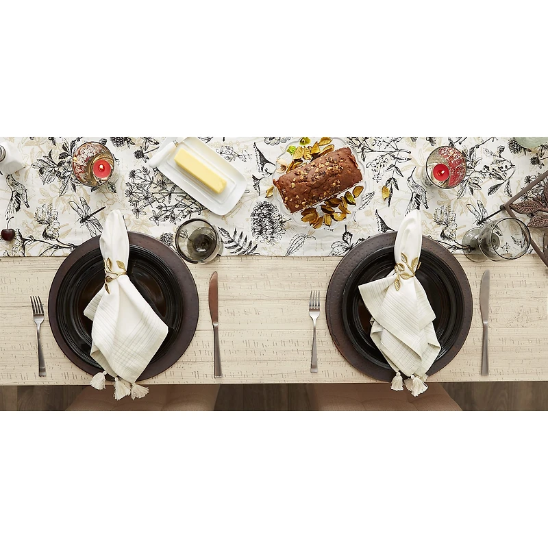 DII® Gold Vine Napkin Rings, 6ct.