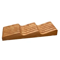 Sabatier 11-Slot Bamboo In-Drawer Knife Organizer