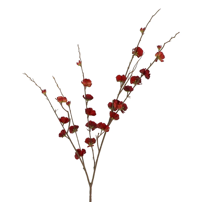 44" Red Plum Blossom Stem by Ashland®
