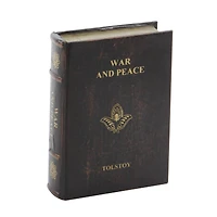 Brown Wooden Traditional Book Box Set