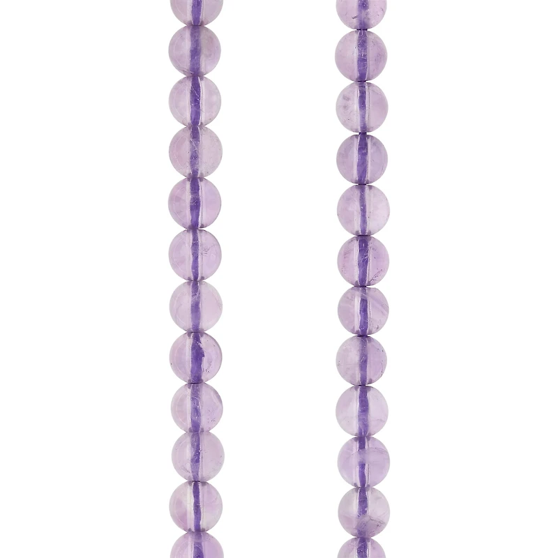 Purple Amethyst Round Beads, 4mm by Bead Landing™
