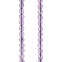Purple Amethyst Round Beads, 4mm by Bead Landing™