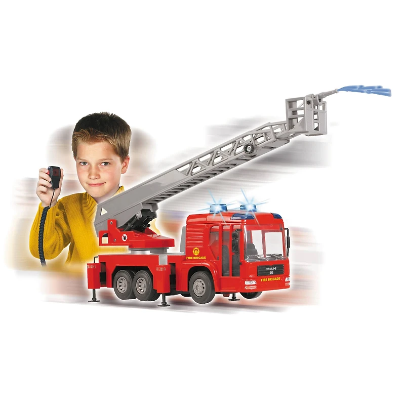 Dickie Toys Light & Sound SOS Fire Engine Toy Vehicle