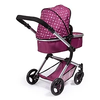 Bayer Design Neo Vario Dark Pink Baby Doll Pram Set