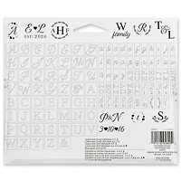 Monogram Stencil Pack by Craft Smart®