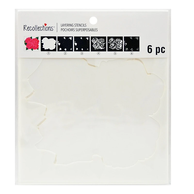 Rose Bunch Layering Stencils by Recollections™