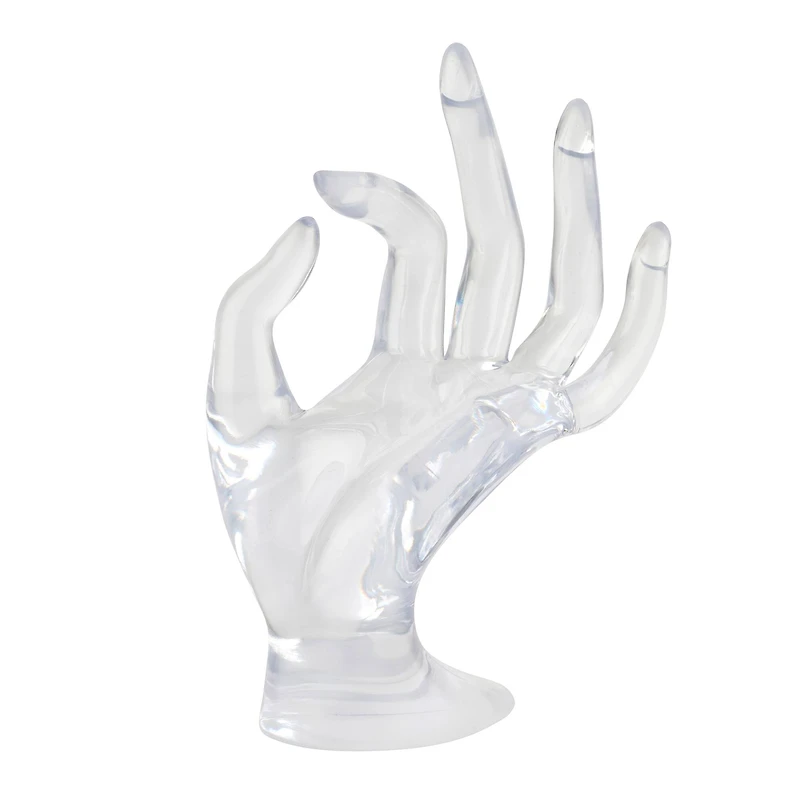 Clear Hand Jewelry Display by Bead Landing™