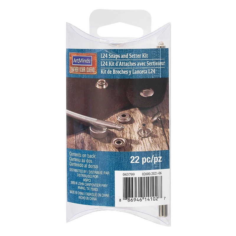 12 Pack: Snaps & Setter Kit by ArtMinds™