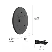 Head West® 18" Oval LED Vanity Touch Sensor Wall Mirror