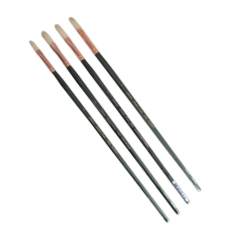 Silver Brush Limited Grand Prix® 4 Piece Large Multilength Filberts Brush set