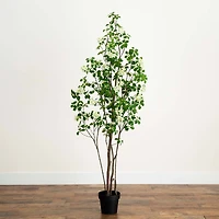 6ft. Potted Dogwood Tree with Real Touch Leaves