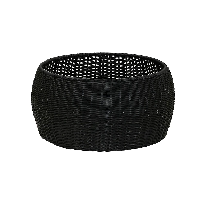 Household Essentials 9" Woven Storage Ottoman