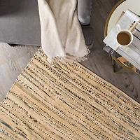 DII® Multi Taupe Rag Rug, 20" x 31.5"