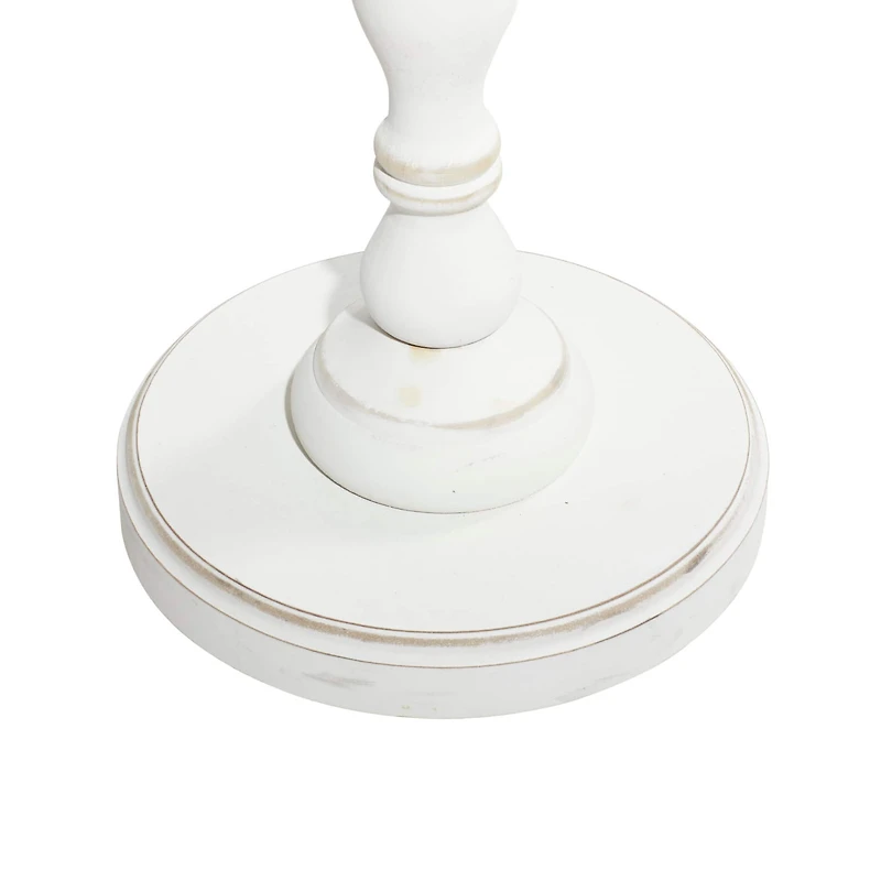 White Wood Farmhouse Birdcage, 44" x 14" x 14"